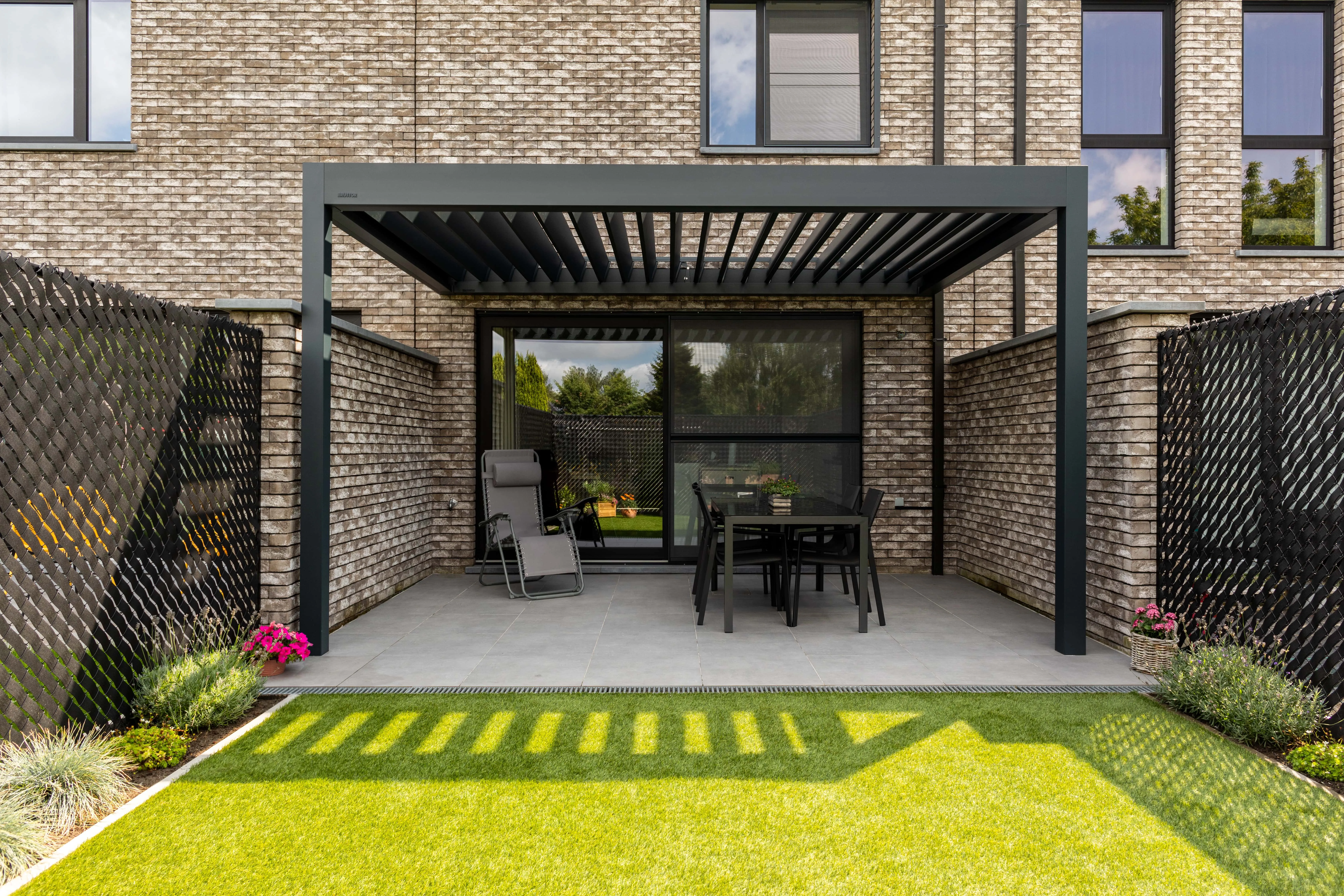 Realisatie terrasoverkapping te Eeklo